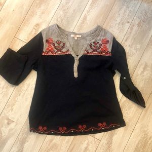 Small embroidered blouse